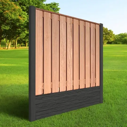 hardhout luxe houtbeton schutting